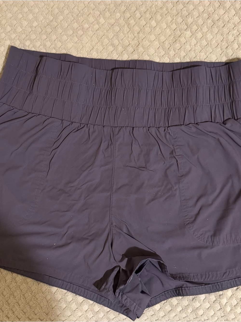 Joy Lab Women’s High-Waist Performance Shorts - Dark Purple